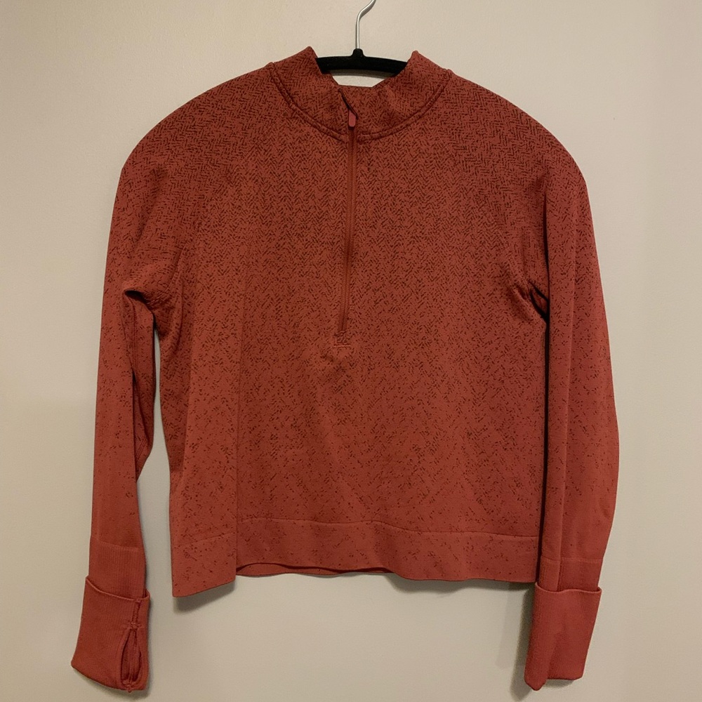 Rest Less Cropped Half Zip